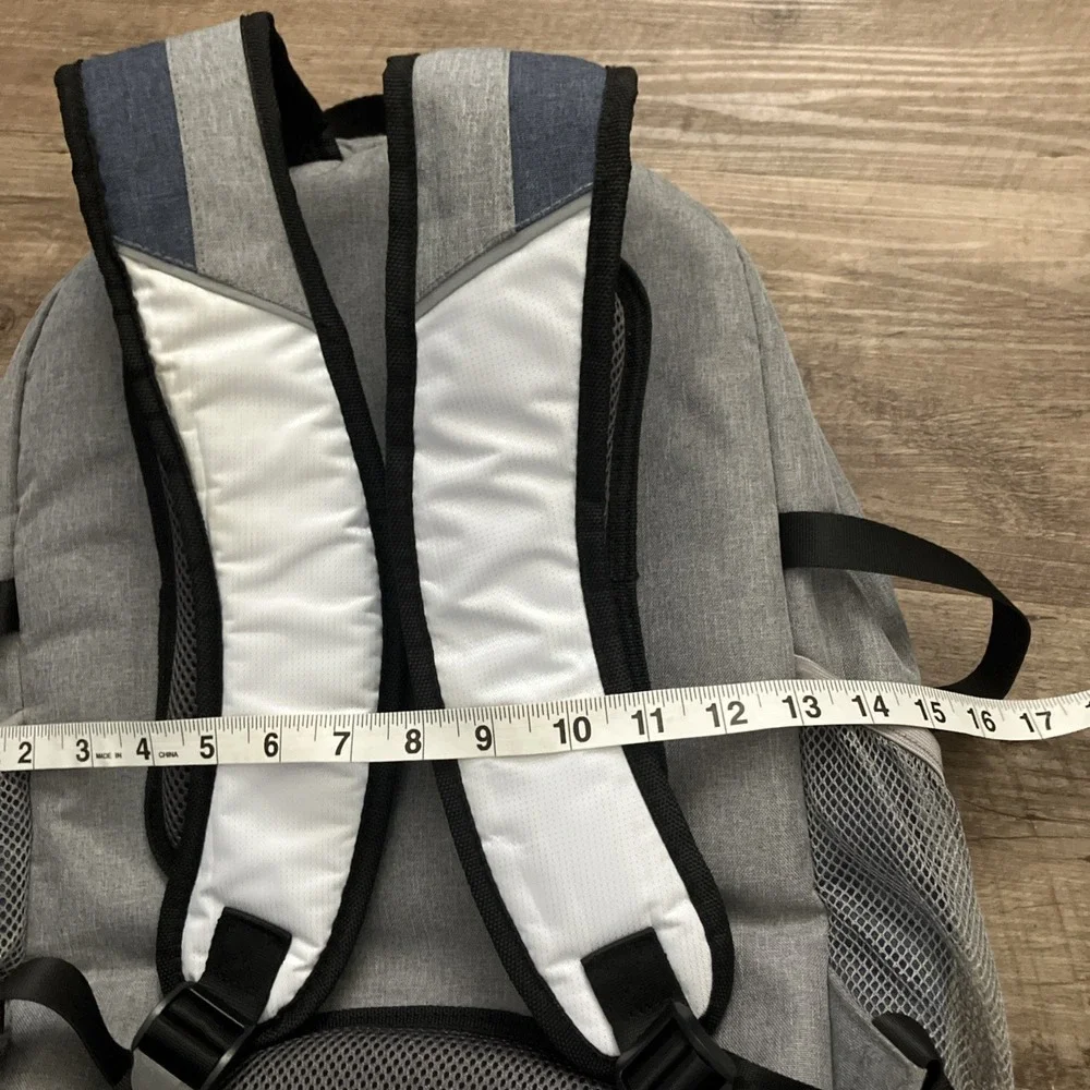 Masters Golf Tournament Embroidered Logo Navy & Gray Backpack Bookbag 2025
